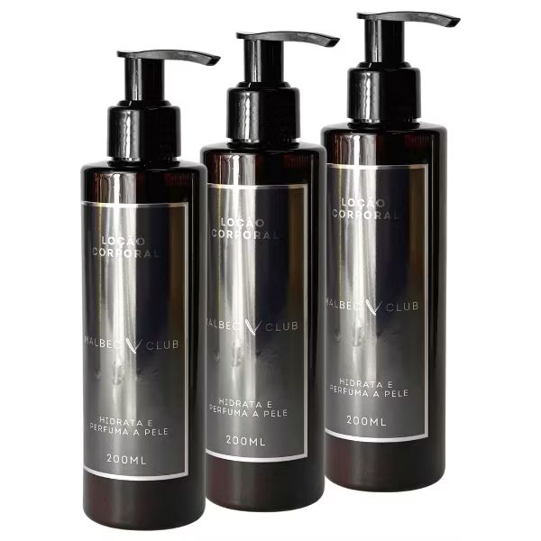 Kit 3 Cremes Masculino Amadeirado Tradicional