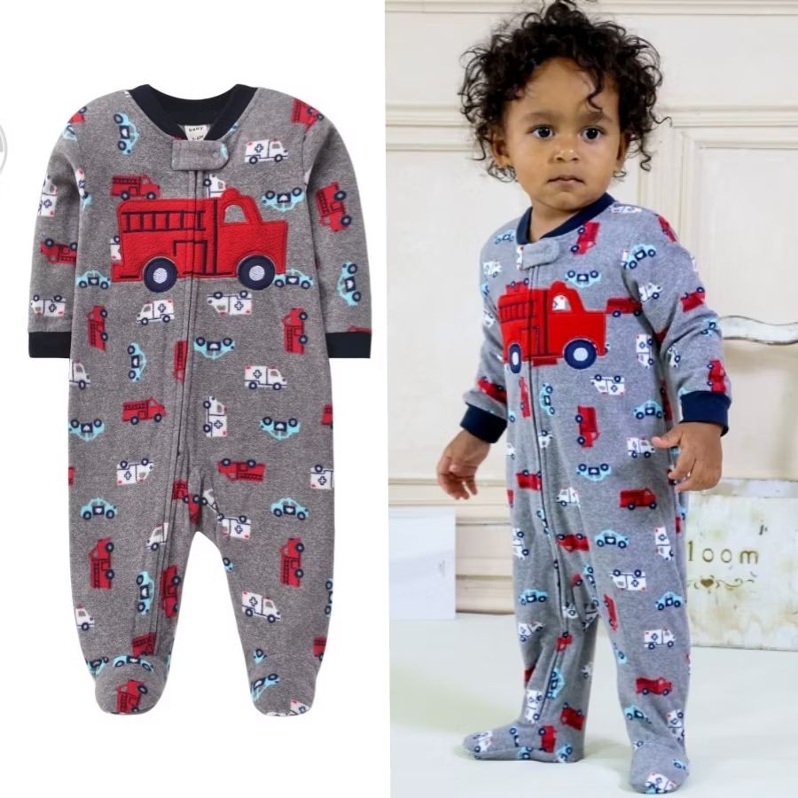 Lucky baby macacão fleece carters meninomacacão bebê meninomacacão plush bebê meninomacacão carneirinho bebê