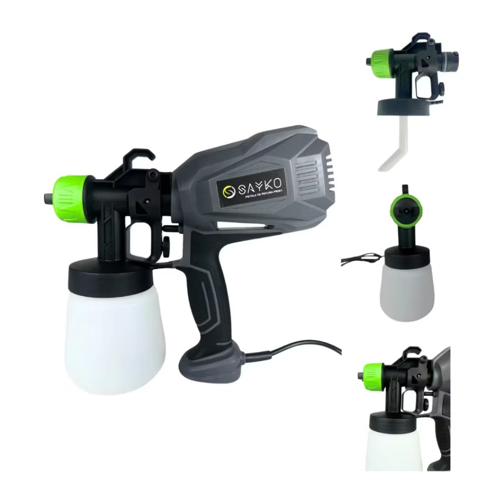Pistola Elétrica Pintura Pulverizar 400w